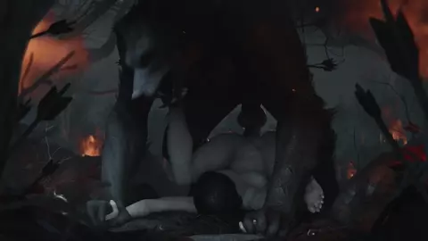 Serana & Werewolf [Vaginal][Zmsfm][4K60FPS]