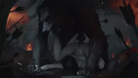 Serana & Werewolf [Zmsfm][4K60FPS]