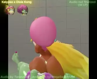 Kalypso x Dixie Kong Double Trouble Futa (Donkey Kong Country)