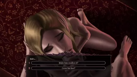 Parasite Black: Dros or Draya - Blowjob Scene