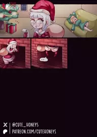 Santa in the Chimney