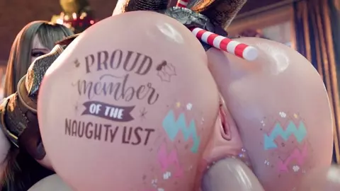 Riding The Naughty List [FEM][NO WM][TDonTran][4K60FPS]