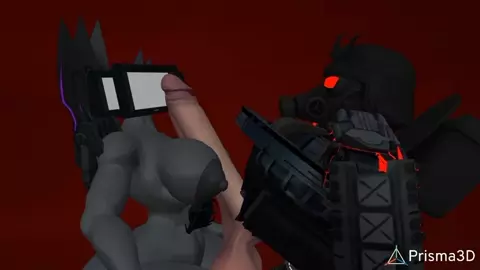 Jugegrnaut x Titan tv woman