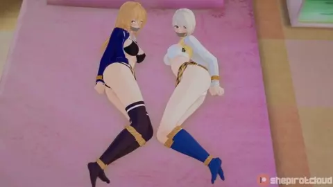 Nakiri Erina X Nakiri Alice BDSM