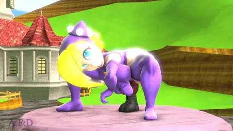 Wapeach and her anal training (FUTA)