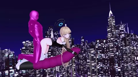 [MMD]  Rhythm Heaven リ〇ム天国エロパロ
