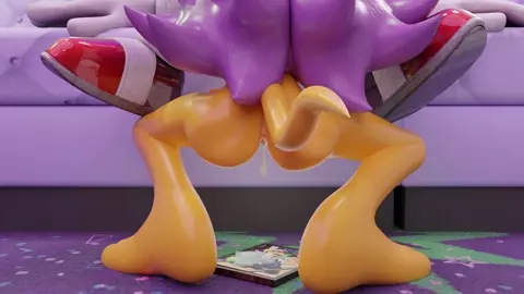 Mina blow Sonic