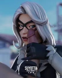 Black Cat handjob