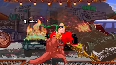 MUGEN Request#40: Delga X Mr. Incredible
