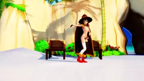 【R-18 MMD】 Megumin - BLACKPINK - WHISTLE
