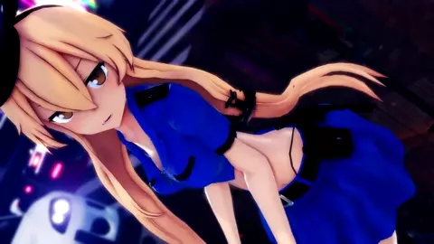 Shimakaze - Rainbow Whoo [MMD R18] Hamselvish