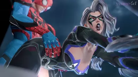 Black Cat x Spider-Man [yume4d]