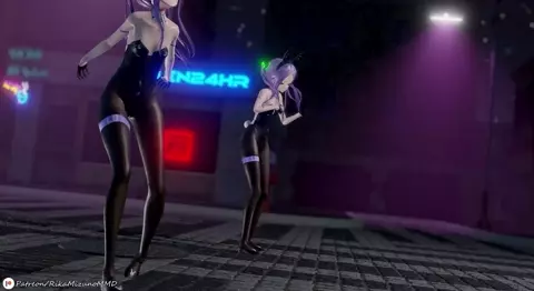Sisters LO ちゃん (Lo chan) - ROKI ロキ | Sex and Dance MMD R-18