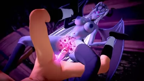 Succubus finishing off her prey