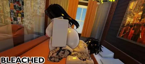 Headless Girl gets Stretched and Wrecked by a Massive BWC - ROBLOX BLEACHED