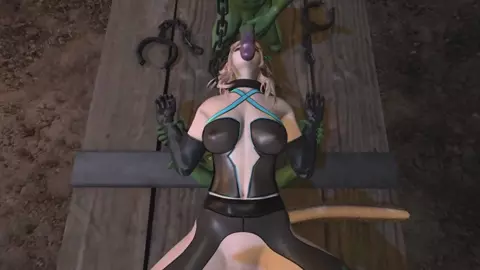 Pantyhose Catgirl: Goblin Broodmother