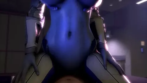 Liara T'Soni Riding [Clothed] [Noname55]