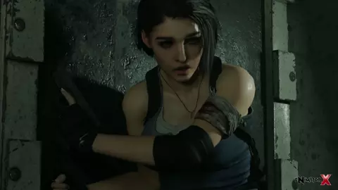 Jill Caught Slipping - Nemesis [RE3][eNimatorX][4K60FPS]