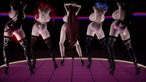 Azur Lane - Busty Fleet Provocative Dance - How it's done (LONG VER)