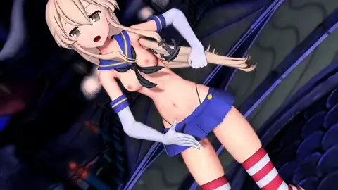 Shimakaze - Catch The Wave (Short Ver.) [MMD R18] GuraMMD