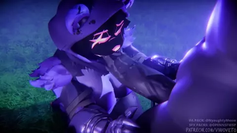 Raven getting Slurp Juice