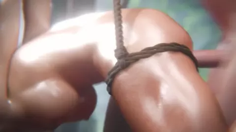 Lara Croft Anal Bondage(SUB) By MEPT44