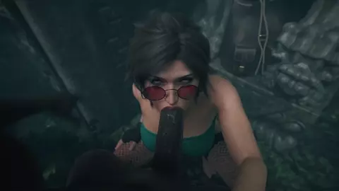 Lara Takes A Quick Break 2 [Gifdoozer][4K60FPS]