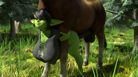 Horse fucking Goblin Girl [MT Klaus]