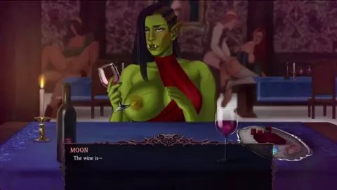 Parasite Black: Ves - Temptations Room Scene