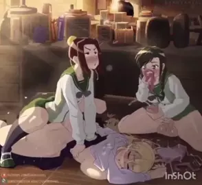 Futas School Girls x Sleeping teacher X-Ray Version