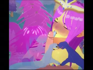Light Empress and Slime Queen [Azephynight]