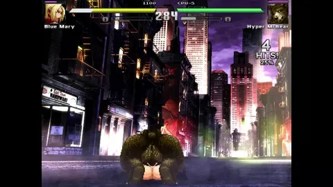 Blue Mary vs Bear