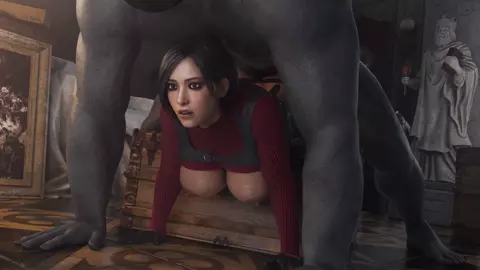 Ada Wong & Mr. X [NO WM][Clothed][AXEN][4K60FPS]