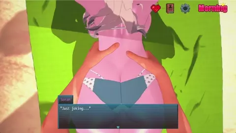 I fell in Love with the Demon Queen... | Netorase Sharing Game | Beach Scene