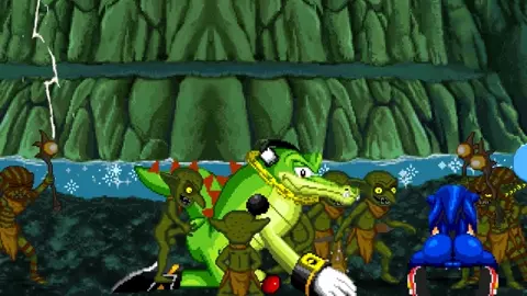 MUGEN Request#89: Goblin Party X Sonic The Hedgehog & Vector The Crocodile