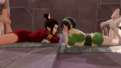 Azula & Toph Bei fong_Avatar [Bazett]