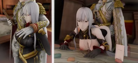 Tactics meeting with Selvaria Bles