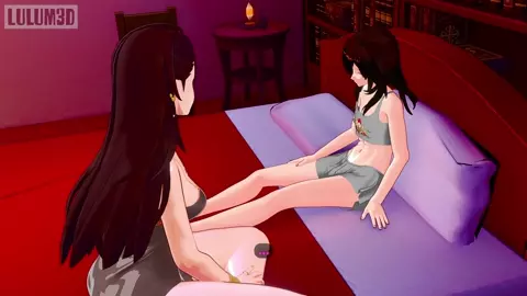 Futa Mom and Son Forced to Fuck Each Other for Rent