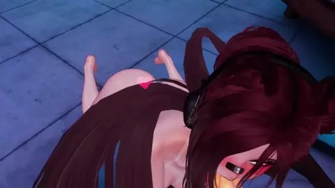 Lewdy Catgirl is on her knees to get Her Big Ass Breeded Non Stop