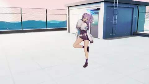 【MMD Blue-Archive】Yuuka Hayase AIKOTOBA Ⅲ