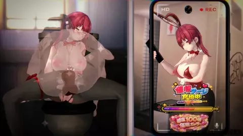 [SEX] Houshou Marine - Hypnosis SEX (Bunny girl)