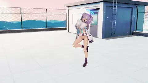 【MMD Blue-Archive】Yuuka Hayase AIKOTOBA Ⅲ omake