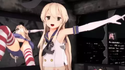 Shimakaze - Onegai Darling [MMD] Taka22