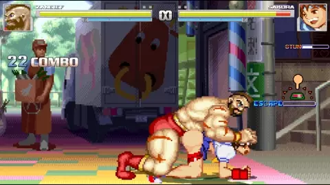 Zangief VS Sakura