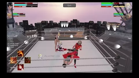 THE ARENA: TREN AND HARLEY VS BROOKE AND PARKER (TAG MATCH)
