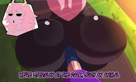 [AsstroNsfw] Mina ashido if she had choosen the good option