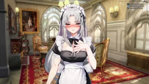 You Take Your Maid's Virginity as Punishment for Her Lying | Vtuber Hentai
