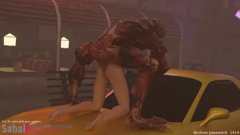 Jill Valentine and Licker