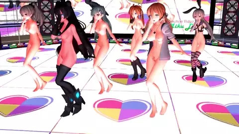 Shimakaze & Fleet Girls - Dance Decadence [MMD R18] Kokoiti