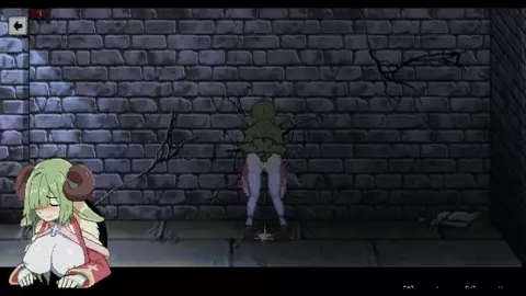 Cutscenes in the game Priestess Lust.